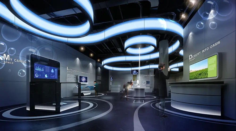 展館設(shè)計(jì) ，展館 ，鑫時(shí)空